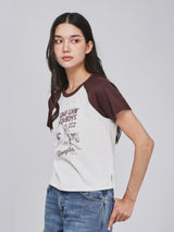 SLIM FIT BEYOND DENIM COLLECTION WOMEN'S SHORT SLEEVE T-SHIRT GREY
