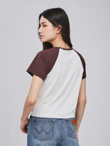 SLIM FIT BEYOND DENIM COLLECTION WOMEN'S SHORT SLEEVE T-SHIRT GREY