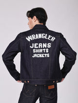 REGULAR FIT BEYOND DENIM COLLECTION MEN'S DENIM JACKET RAW DENIM