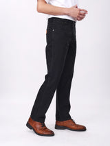 MWZ FIT MID RISE REGULAR MEN'S JEANS BLACK