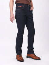 กางเกงยีนส์ผู้ชาย TEXAS SLIM FIT เอวกลาง ทรงเข้ารูป สียีนส์เข้ม