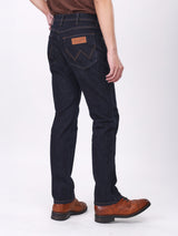 กางเกงยีนส์ผู้ชาย TEXAS SLIM FIT เอวกลาง ทรงเข้ารูป สียีนส์เข้ม