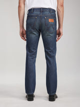 GREENSBORO FIT RODEO RACING COLLECTION MID RISE REGULAR MEN'S JEANS DARK INDIGO