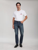 GREENSBORO FIT RODEO RACING COLLECTION MID RISE REGULAR MEN'S JEANS DARK INDIGO