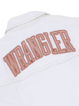 REGULAR FIT LEGEND OF WRANGLER COLLECTION WOMEN'S DENIM JACKET OFF-WHITE