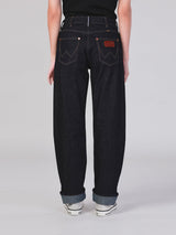 SUNSET FIT LEGEND OF WRANGLER COLLECTION MID RISE REGULAR WOMEN'S JEANS (RED SELVEDGE) RAW DENIM