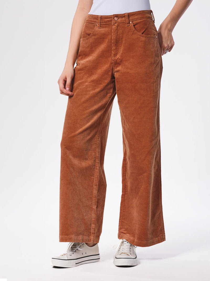 WORLDWIDE FIT LEGEND OF WRANGLER COLLECTION HIGH RISE WORLDWIDE WOMEN'S PANTS BROWN