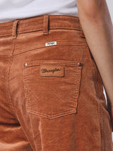 WORLDWIDE FIT LEGEND OF WRANGLER COLLECTION HIGH RISE WORLDWIDE WOMEN'S PANTS BROWN