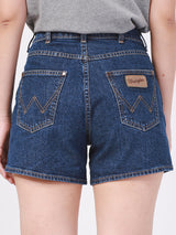 LEGEND OF WRANGLER COLLECTION WOMEN'S DENIM SHORTS DARK INDIGO