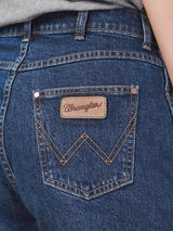 LEGEND OF WRANGLER COLLECTION WOMEN'S DENIM SHORTS DARK INDIGO