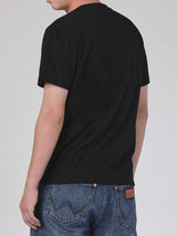 REGULAR FIT MEN'S TEE SHORT SLEEVE BLACK