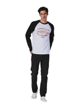 REGULAR FIT BIKER COLLECTION MEN'S TEE LONG SLEEVE WHITE