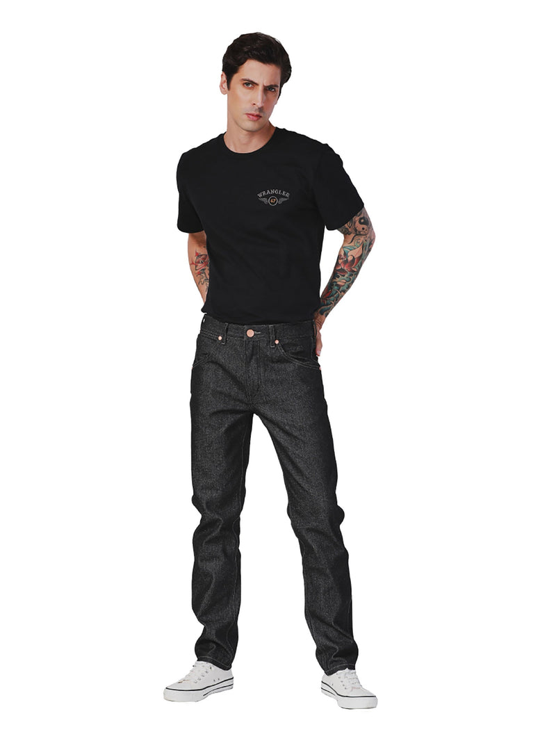 11MWZ FIT BIKER COLLECTION MID RISE REGULAR MEN'S JEANS MIDNIGHT