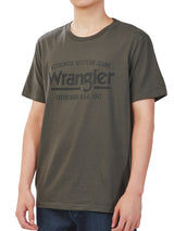 REGULAR FIT MEN'S TEE SHORT SLEEVE OLIVE GREEN