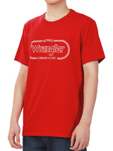 REGULAR FIT MEN'S TEE SHORT SLEEVE RED