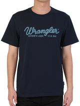 REGULAR FIT MEN'S TEE SHORT SLEEVE NAVY