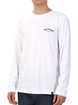 REGULAR FIT MEN'S TEE LONG SLEEVE WHITE