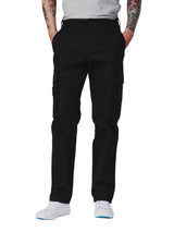 CARGO FIT BIKER COLLECTION MID RISE REGULAR MEN'S PANTS BLACK