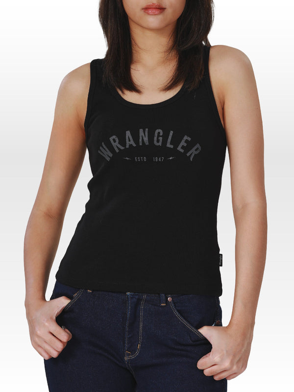 Regular Fit Women's Tank Black