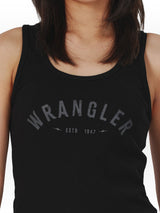 Regular Fit Women's Tank Black