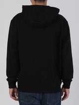 REGULAR FIT MEN'S PULLOVER HOODIE BLACK