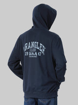 REGULAR FIT MEN'S ZIP UP HOODIE NAVY