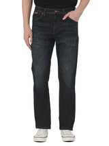 TEXAS SLIM FIT BIKER COLLECTION MID RISE SLIM MEN'S JEANS DARK INDIGO