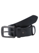 Leather Men's Belt Black