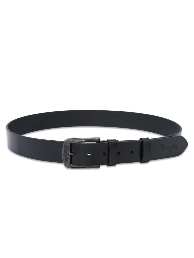 Leather Men's Belt Black