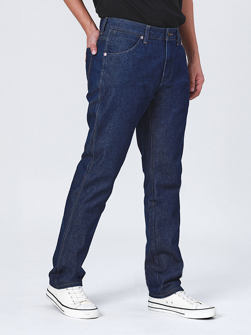 GREENSBORO FIT MID RISE REGULAR MEN'S JEANS DARK INDIGO