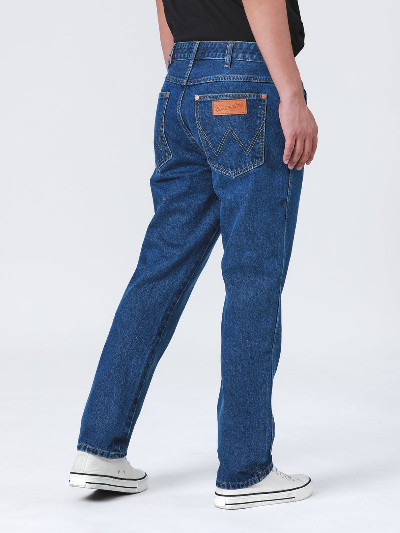 GREENSBORO FIT MID RISE REGULAR MEN'S JEANS MID INDIGO