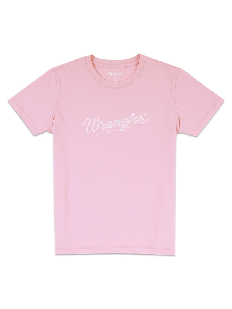 REGULAR FIT WOMEN'S TEE SHORT SLEEVE PINK