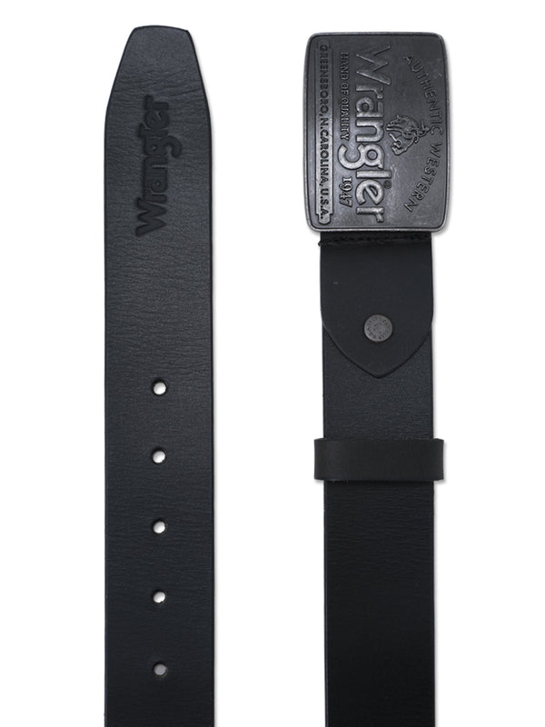 Leather Men's Belt Black