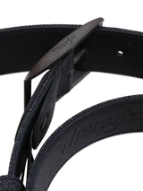 MEN'S LEATHER BELT BLACK