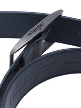 MEN'S LEATHER BELT NAVY