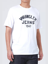 REGULAR FIT MEN'S TEE SHORT SLEEVE WHITE