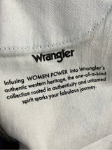 กางเกงยีนส์ผู้หญิง คอลเลคชั่น EVERYDAY WITH WRANGLER LOOSE FIT เอวสูง ทรงหลวม สียีนส์อ่อน