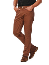 TEXAS SLIM FIT EVERYDAY WITH WRANGLER COLLECTION MID RISE SLIM MEN'S PANTS BROWN