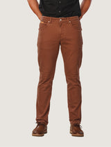 TEXAS SLIM FIT EVERYDAY WITH WRANGLER COLLECTION MID RISE SLIM MEN'S PANTS BROWN