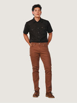 TEXAS SLIM FIT EVERYDAY WITH WRANGLER COLLECTION MID RISE SLIM MEN'S PANTS BROWN