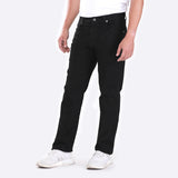 TEXAS SLIM FIT MID RISE SLIM MEN'S JEANS SUPER BLACK