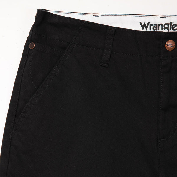 CHINO FIT LEGEND OF WRANGLER COLLECTION MID RISE REGULAR MEN'S PANTS BLACK