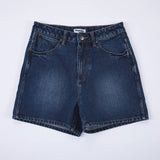 WOMEN'S SHORTS MID INDIGO