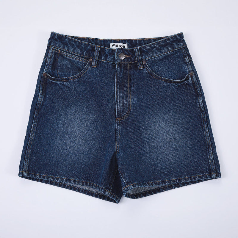 WOMEN'S SHORTS MID INDIGO