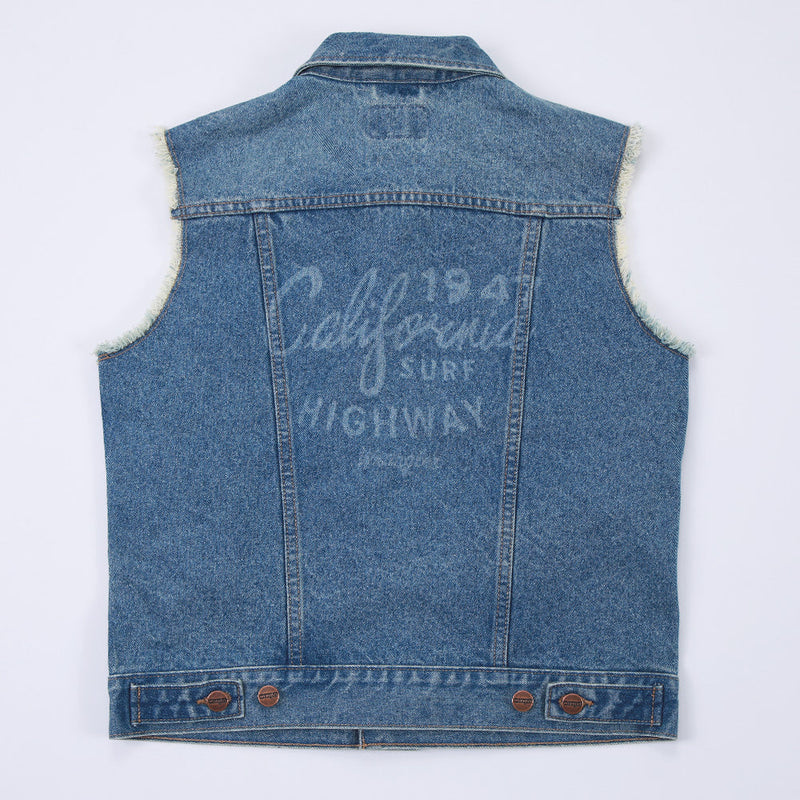 REGULAR FIT WRANGLER KEEPS YOU COOL COLLECTION WOMEN'S VEST LIGHT INDIGO