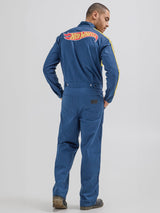 WRANGLER X HOT WHEELS COLLECTION MEN'S JUMPSUIT BLUE