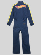 WRANGLER X HOT WHEELS COLLECTION MEN'S JUMPSUIT BLUE