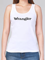 Regular Fit Women's Tank White