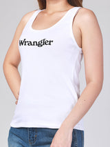 Regular Fit Women's Tank White