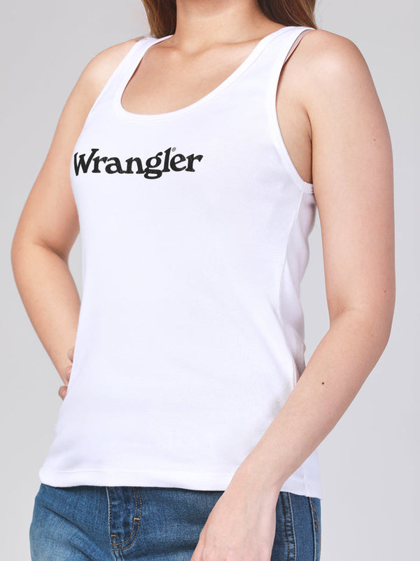 Regular Fit Women's Tank White